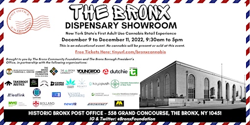 The Bronx Dispensary Showroom - a cannabis retail pop-up experience