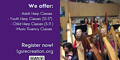 Harp Exploration  Class -  (Child  6-11)