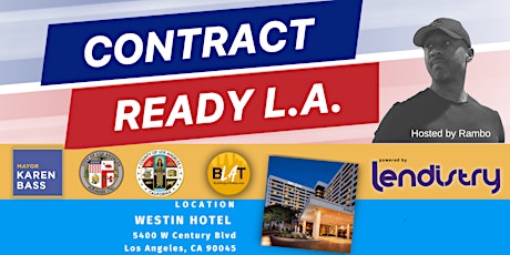 December 17th:  CONTRACT READY LA (Powered by Rambo House and Lendistry) primary image