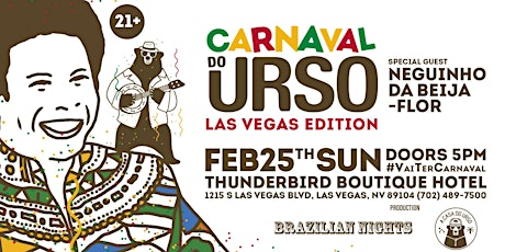 Carnaval do Urso - Las Vegas Edition primary image