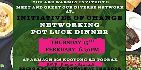 Potluck Network Dinner  primary image