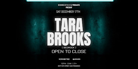 TARA BROOKS Open to Close primary image