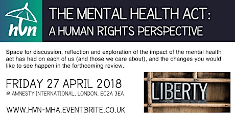 The Mental Health Act: A Human Rights Perspective primary image