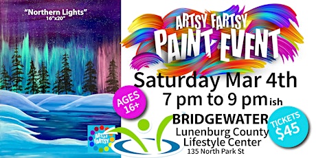 Artsy Fartsy Paint Event