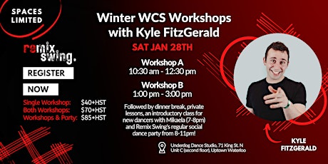 Winter WCS Workshops with Kyle FitzGerald