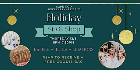 Holiday Sip & Shop: Extended Hours Evening at Cape Cod Jewelers