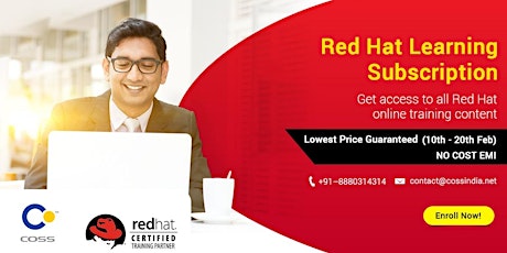 Red Hat Learning Subscription - Unbelievable Price with NO COST EMI primary image