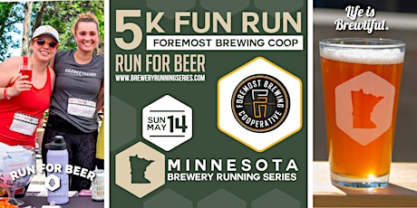 5k Beer Run x Foremost Brewing Coop | 2023 MN Brewery Running Series