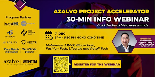 Azalvo Project Accelerator (Cohort 3)Recruitment Information Webinar