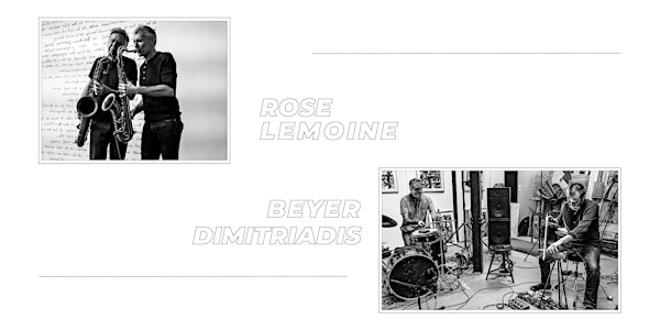 BEYER–DIMITRIADIS–LEMOINE–ROSE – improvised music at Kühlspot Social Club
