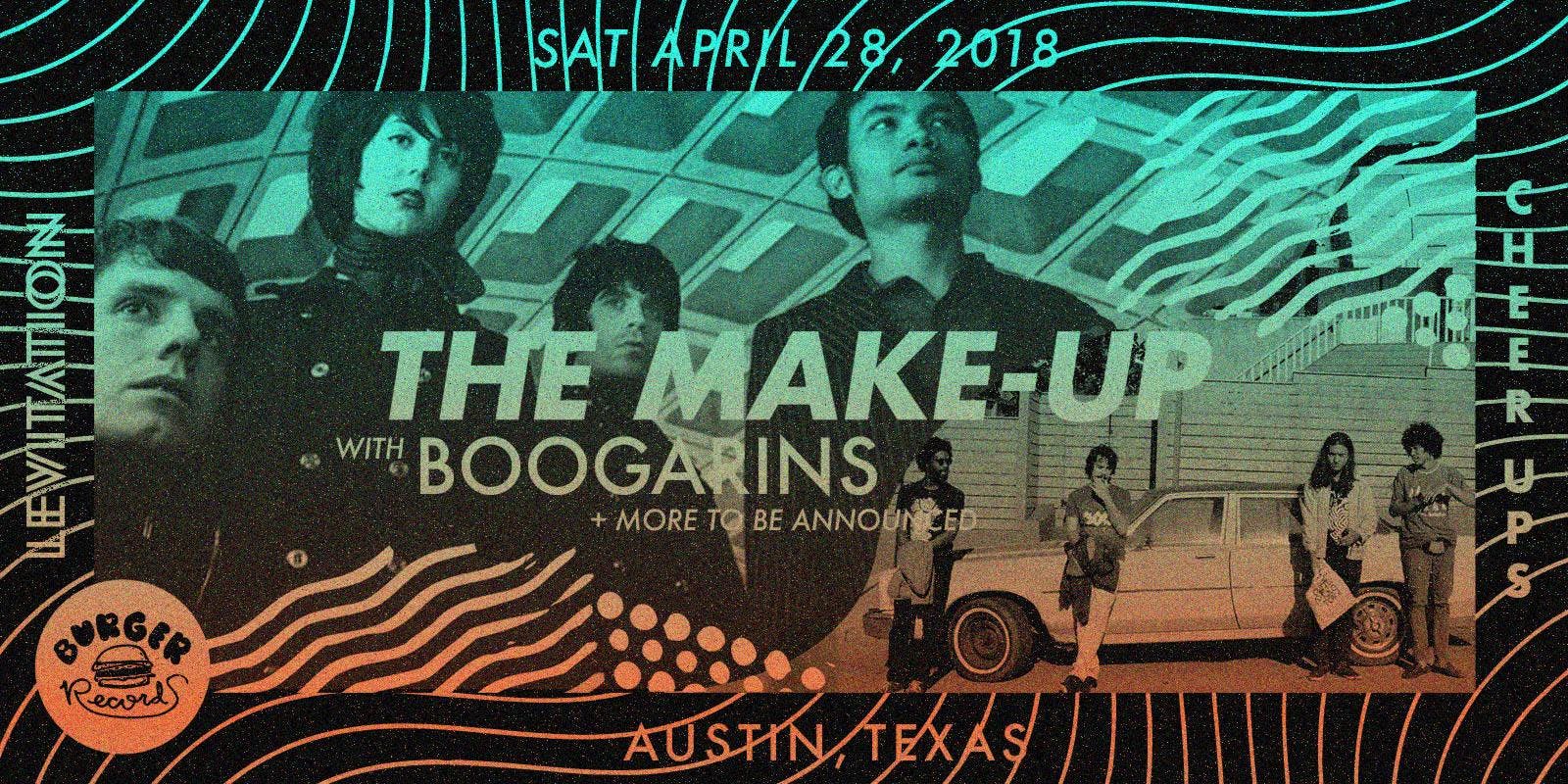The Make-Up, Boogarins, + more