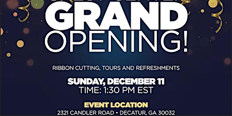 Grand Opening of the Candler Road Economic and Social Transformation Center
