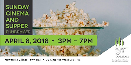 2nd Annual Sunday Cinema and Supper Fundraiser - April 8, 2018 primary image