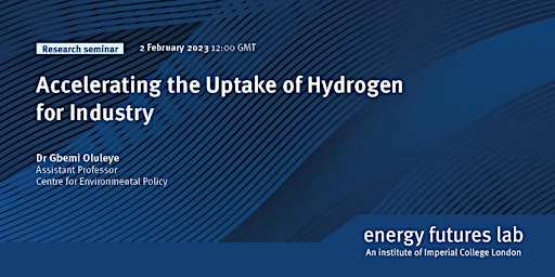 Accelerating the Uptake of Hydrogen for Industry