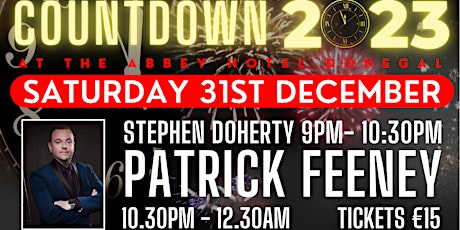 Country New Years Eve Countdown 2023 Patrick Feeney