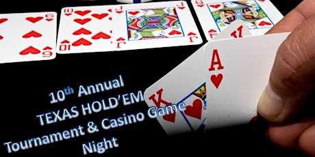 Texas Hold'em Tournament & Casino Game Night primary image