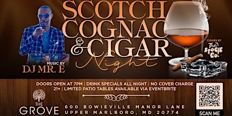 Scotch Cognac and Cigar Night