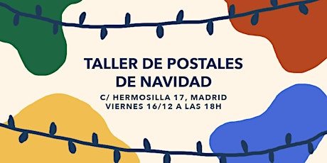 TALLER EN MADRID: Postales de Navidad