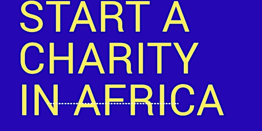 Start A Charity In Africa