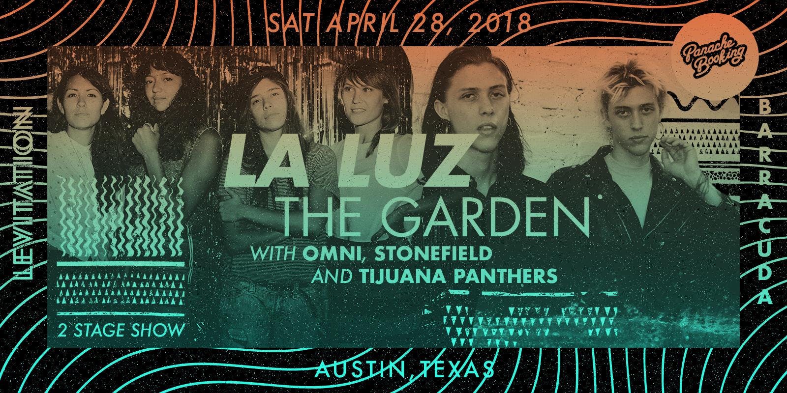 La Luz, The Garden, Omni, Stonefield, Tijuana Panthers