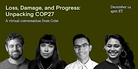 Loss, Damage, and Progress: Unpacking COP27