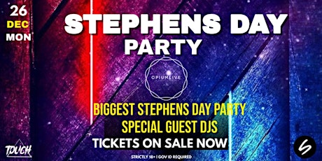 Shyft Presents: Stephen's Day Party @ Opium Live