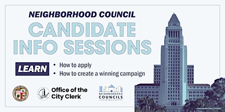 Candidate Info Session: Run for office on your LA Neighborhood Council