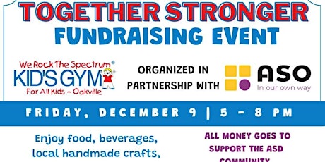 Together Stronger Autism Fundraising Event