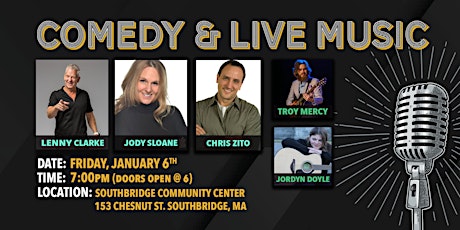 Lenny Clarke & Friends LIVE with musical guest Troy Mercy