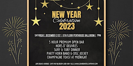 A Grand New Year's Eve Gala in Cape May