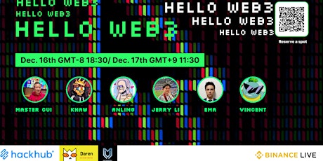 Hello Web3 ｜ Virtual Meetup