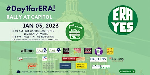 Day 1 for ERA - Rally at the Capitol