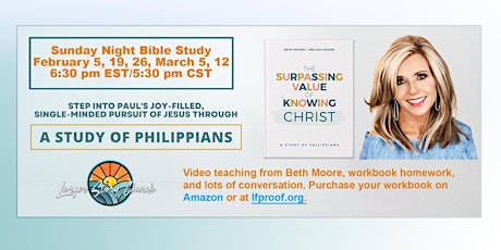 Beth Moore Bible Study - A Study of Philippians