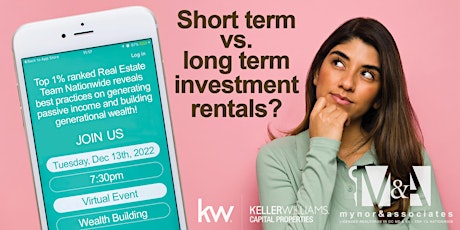 Short term vs long term rental investments