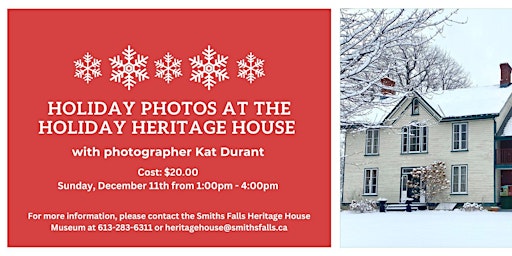 Holiday Photos at the Heritage