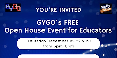 GYGO's Open House Event for Educators