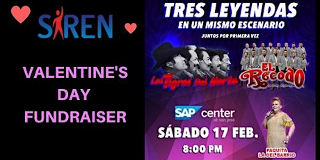 Raffle to Win 2 Tickets to 2/17 Tres Leyendas Concert & Meet Los Tigres Del Norte primary image