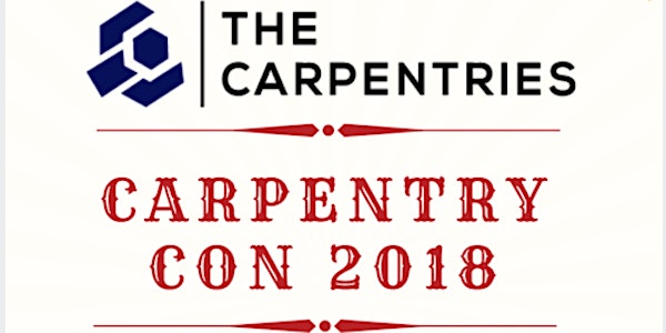 CarpentryCon 2018
