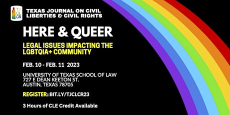 Here & Queer: Legal Issues Impacting the LGBTQIA+ Community
