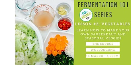 Fermented Vegetables - Part 2 of the Fermentation 101 Series primary image