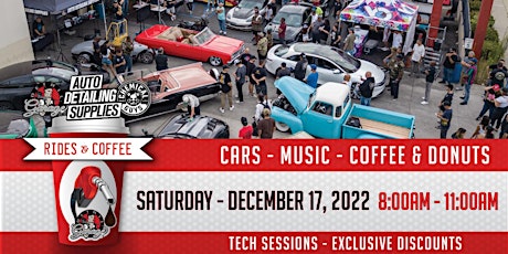 Rides & Coffee at Detail Garage Los Angeles presented by Chemical Guys