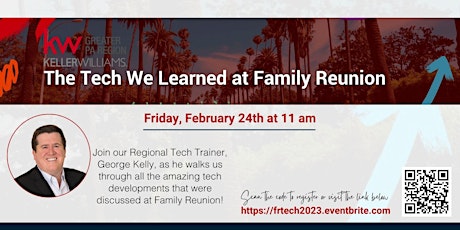 Tech we learned at Family Reunion 2023