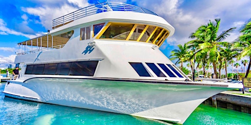 #1 Booze Cruise Boat Party Miami primary image