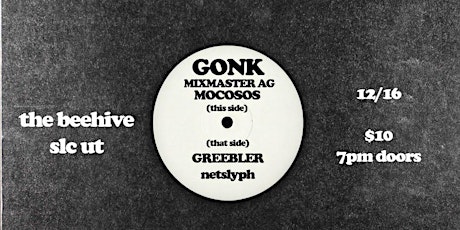 Gonk / Mixmaster AG / Mocosos / Greebler / netsylph