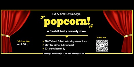 Popcorn! -- NYC’s Best & Hottest Rising Comedians