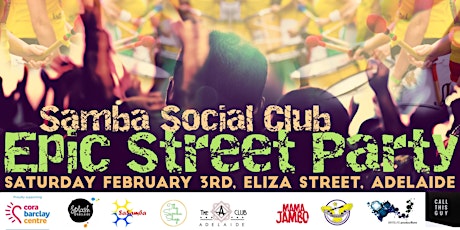 Samba Social Club - Epic Street Party primary image