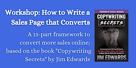 Workshop: How to Write a 13-Part Online Business Sales Page that Converts