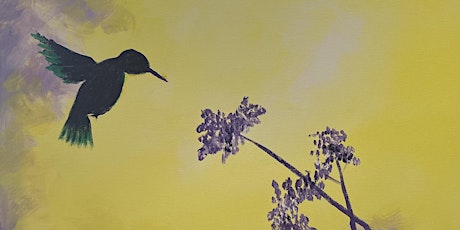 Painting and Vino Hummingbird