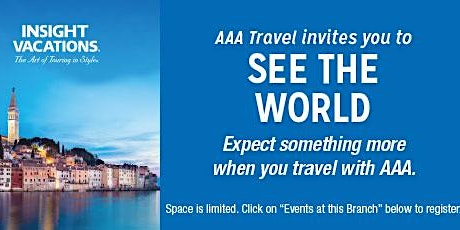 Discover the World with Insight Vacations & AAA
