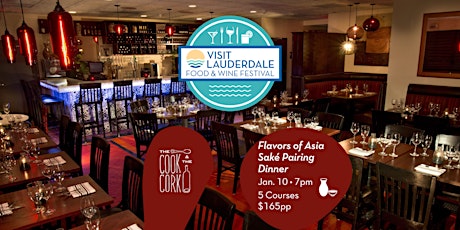 Flavors of Asia Sake Pairing Dinner at The Cook & the Cork